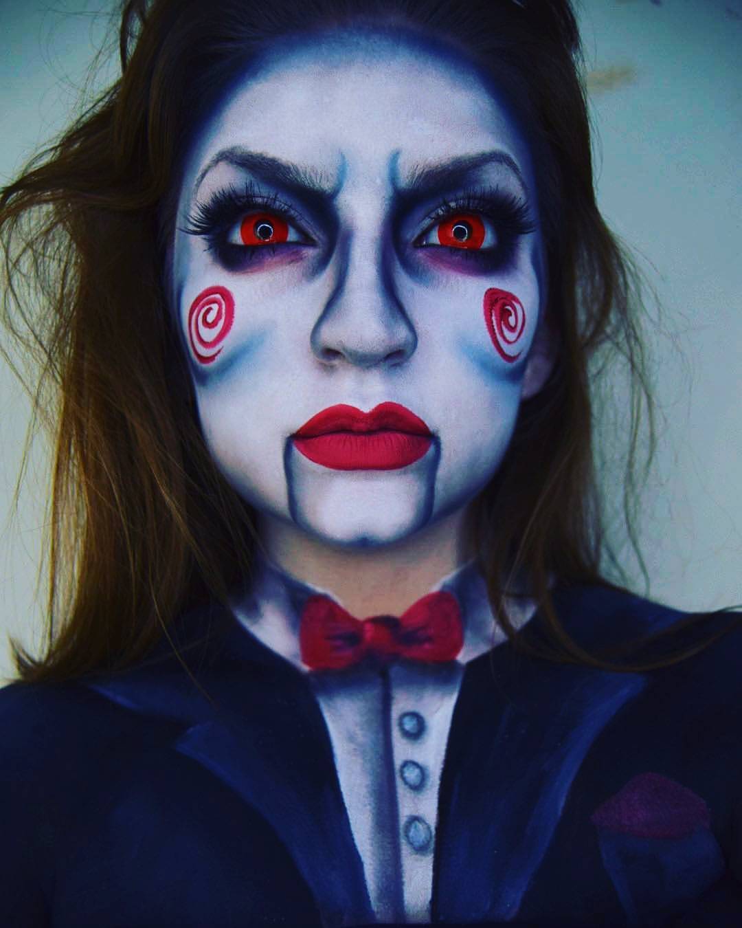 Red Mini Sclera 17mm Colour Contact Lenses
