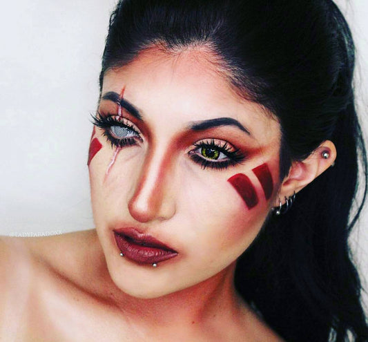 Golden Vampire Colour Contact Lenses