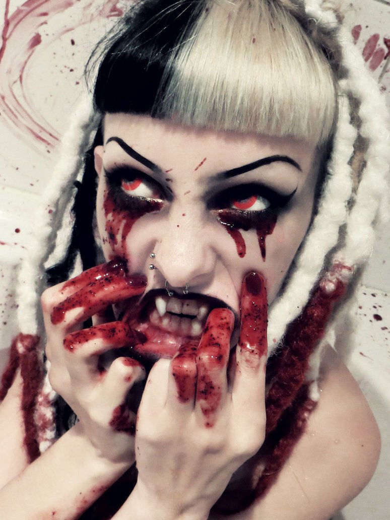 Red Mini Sclera 17mm Colour Contact Lenses